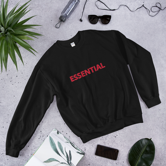 Unisex Classic Sweatshirt, Double-Blend Preshrunk 50% Cotton and 50%Polyester, Sizes S to 5XL