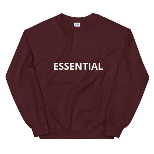 Unisex Classic Sweatshirt, Double-Blend Preshrunk 50% Cotton and 50%Polyester, Sizes S to 5XL