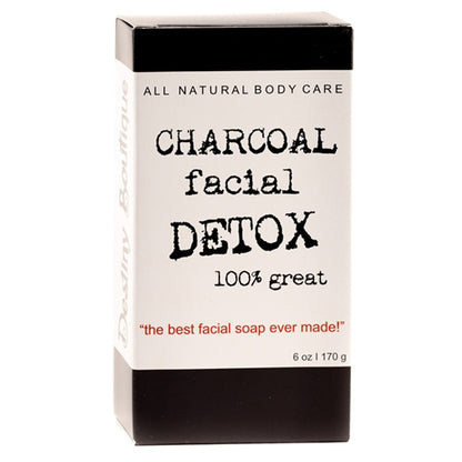 Charcoal Facial Detox, Soap Bar