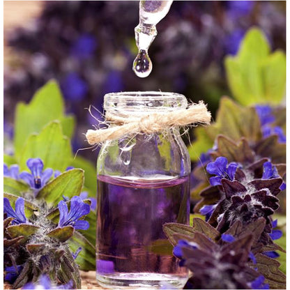 Natural Handmade Soap - Lavender with Lavender Botanicals and Kaolin Clay