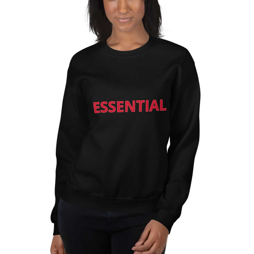 Unisex Classic Sweatshirt, Double-Blend Preshrunk 50% Cotton and 50%Polyester, Sizes S to 5XL