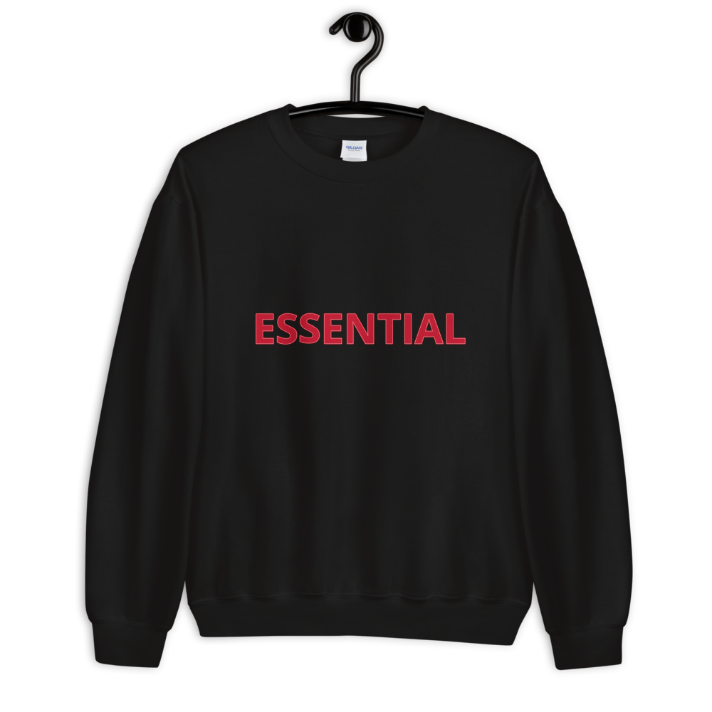 Unisex Classic Sweatshirt, Double-Blend Preshrunk 50% Cotton and 50%Polyester, Sizes S to 5XL