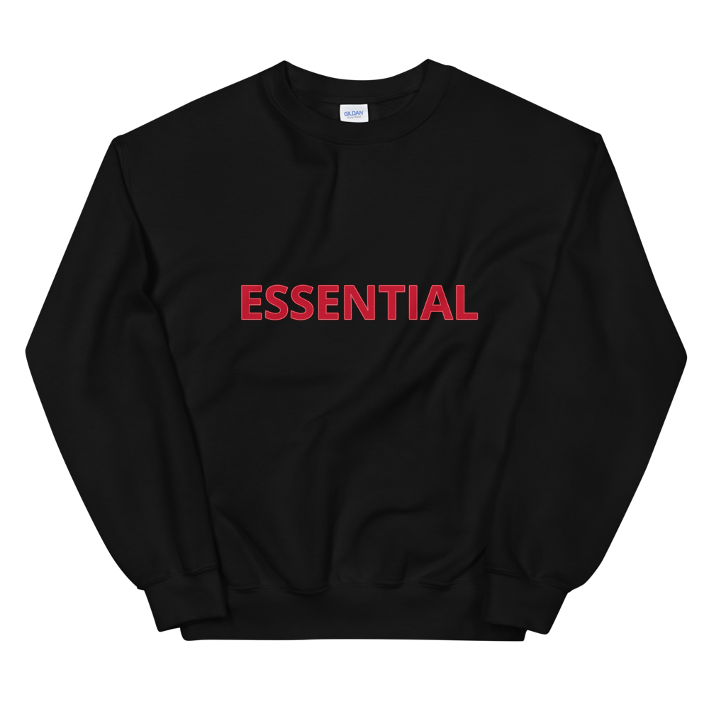 Unisex Classic Sweatshirt, Double-Blend Preshrunk 50% Cotton and 50%Polyester, Sizes S to 5XL