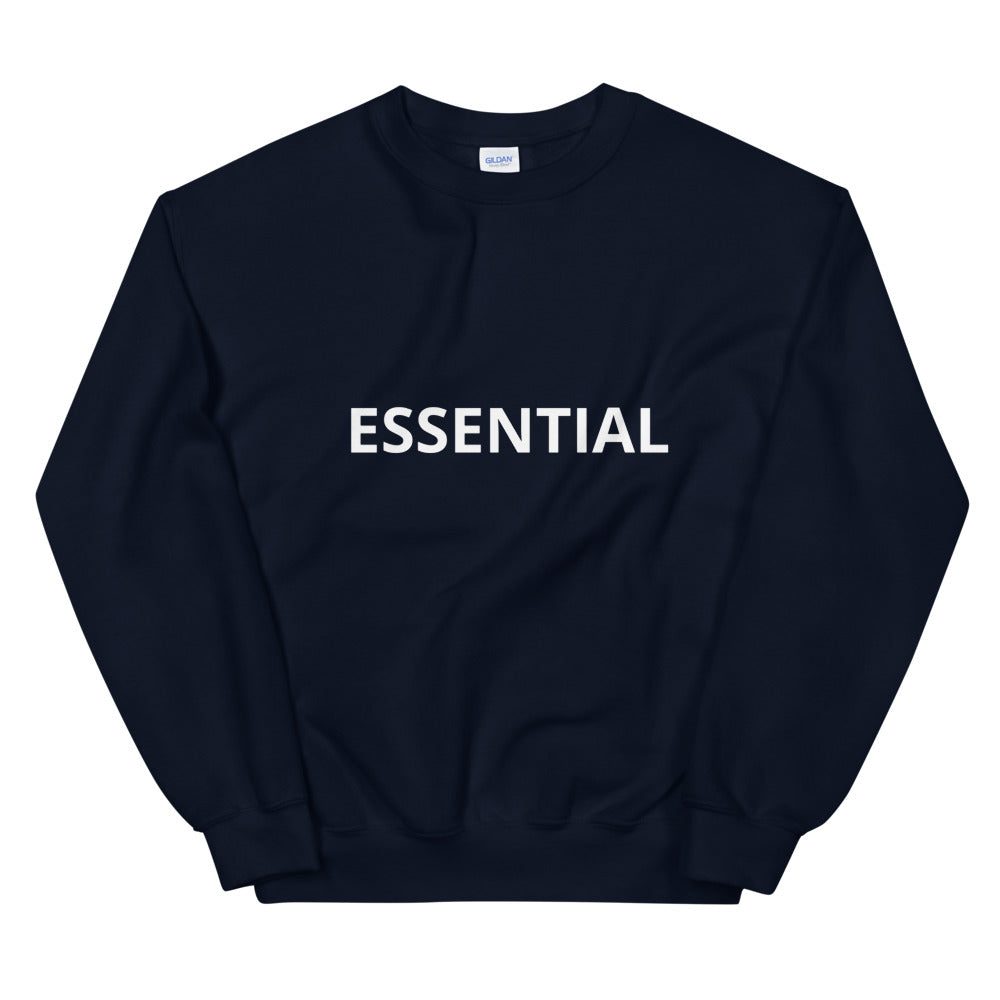 Unisex Classic Sweatshirt, Double-Blend Preshrunk 50% Cotton and 50%Polyester, Sizes S to 5XL