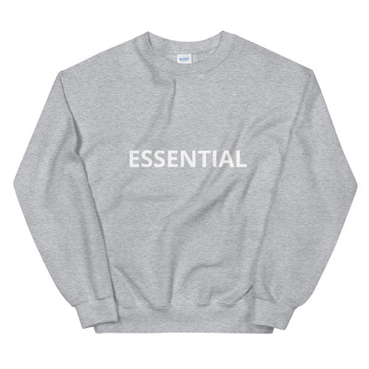 Unisex Classic Sweatshirt, Double-Blend Preshrunk 50% Cotton and 50%Polyester, Sizes S to 5XL