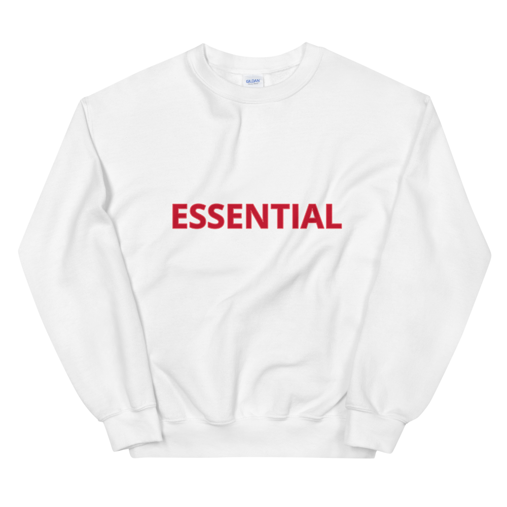 Unisex Classic Sweatshirt, Double-Blend Preshrunk 50% Cotton and 50%Polyester, Sizes S to 5XL