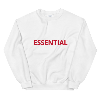 Unisex Classic Sweatshirt, Double-Blend Preshrunk 50% Cotton and 50%Polyester, Sizes S to 5XL