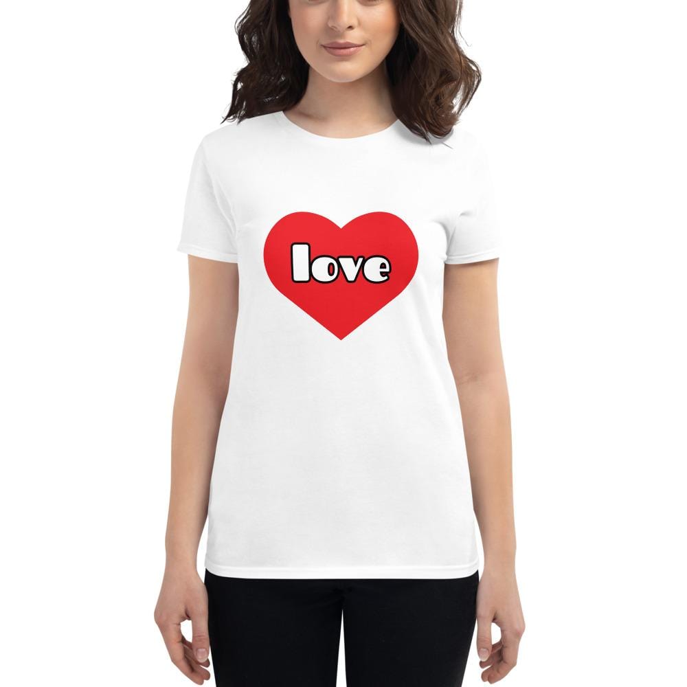 Women's Classic Short Sleeve T-shirt, 100% Preshrunk Cotton, Sizes S to 2XL
